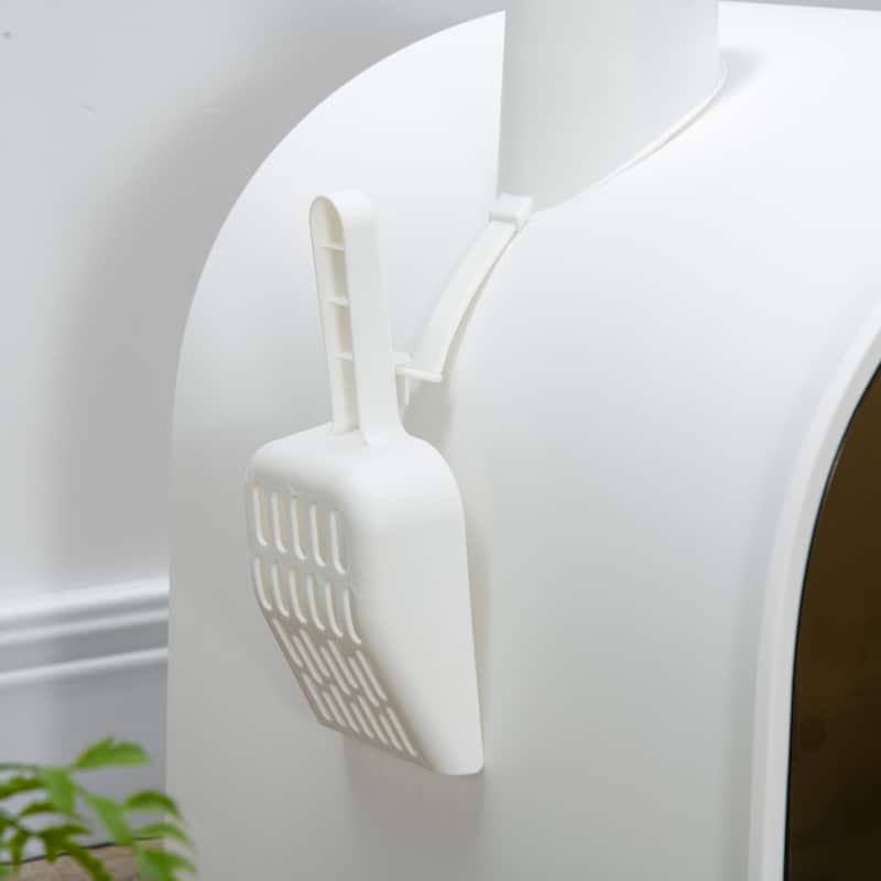 PawHut Cat Litter Box with Lid