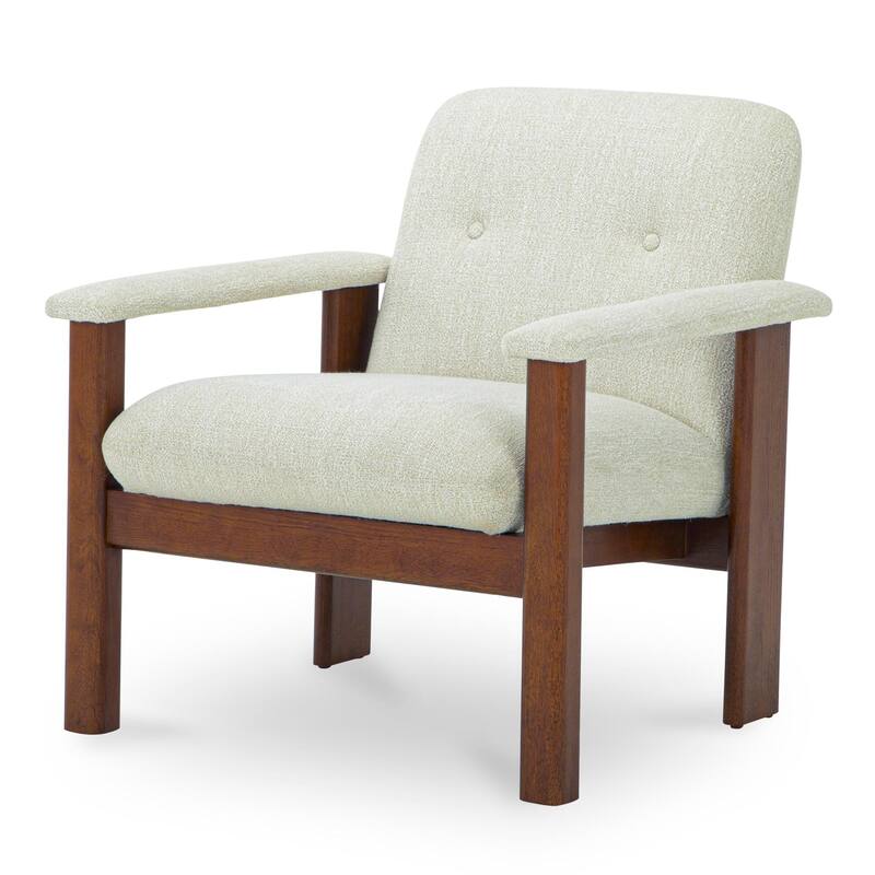 NADAAL STUDIOS Sawyer, Lounge Chair Recycled Upholstery, Green