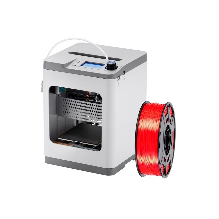 Shop Monoprice Cadet Wifi 3d Printer Compact Easy To Use With 1kg Pla Filament Overstock 31978321