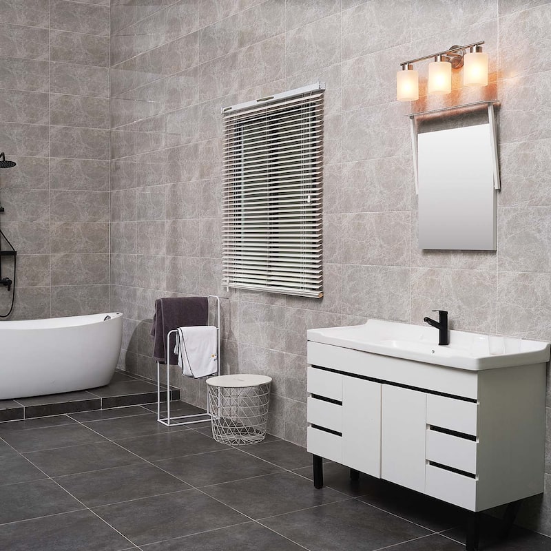 Bellevue Lydia 3 Light 23" Wide Bathroom Vanity Light with Frosted