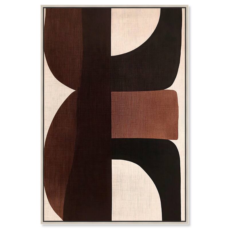 Moralis Echo I Canvas by Art Remedy - 30" x 45" - Silver