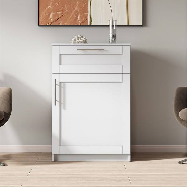 White Stackable Wall Mounted Storage Bed Bath & Beyond 37284064