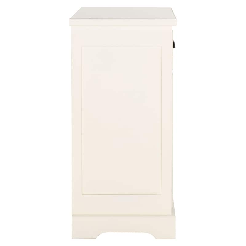 SAFAVIEH Clemie Grey Storage Side Table - 17.7" x 13.8" x 29.9" - 18Wx14Dx30H
