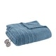 preview thumbnail 4 of 9, Madison Park Sherpa Heated Blanket