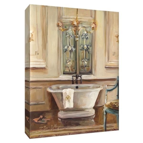 PTM Images 9-154827 PTM Canvas Collection 10" x 8" - "Classical Bath III" Giclee Bathroom Art Print on Canvas
