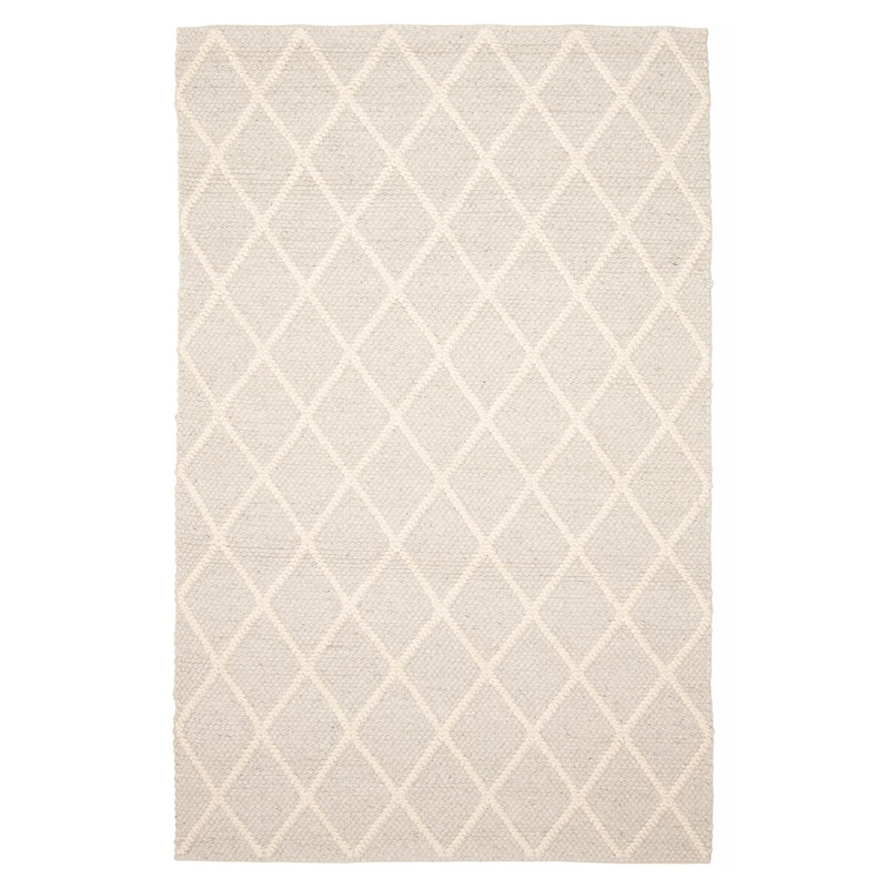 ECARPETGALLERY Braid weave Sienna Grey Wool Rug - 4'11 x 7'10 - Grey - 4'11 x 7'10