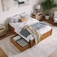 preview thumbnail 107 of 116, Concord Platform Bed with Footboard and Storage Drawers