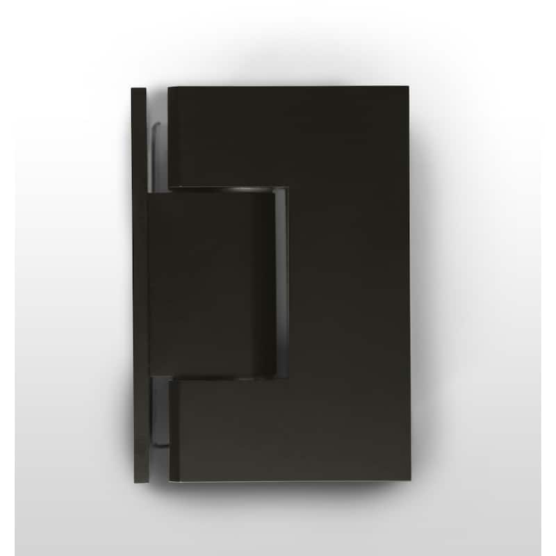 Glass Warehouse 78" x 46" x 40.5" Frameless 90 Degree Shower Enclosure - Wall Hinge