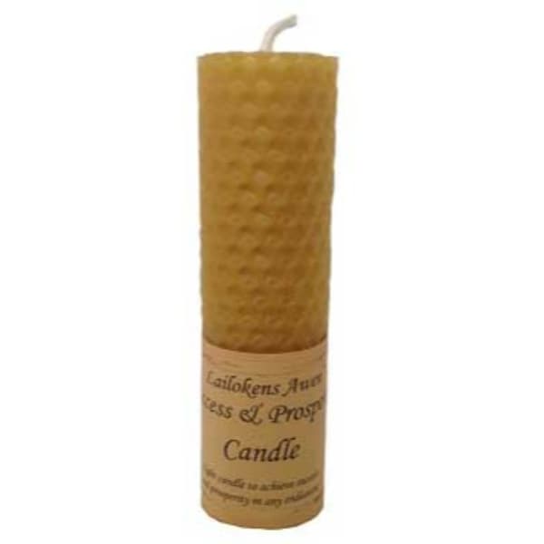 4 1/4" Success & Prosperity Lailokens Awen candle