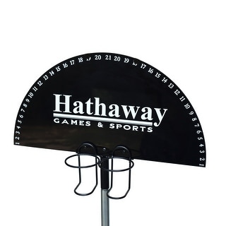 Hathaway Quickscore Outdoor Game Scoreboard and Drink Holder Set - 21"L x 21"W x 47"H