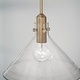 preview thumbnail 3 of 4, Greer 1-light Pendant w/ Clear Glass