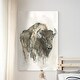 preview thumbnail 8 of 8, American Buffalo I -Premium Gallery Wrapped Canvas