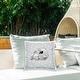 preview thumbnail 2 of 5, Stupell Happy Hippo Nursery Printed Outdoor Throw Pillow Design by Jeff McKinley rep. Levison Designs