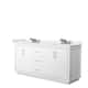 Option White, Nickel Trim, White Quartz Top