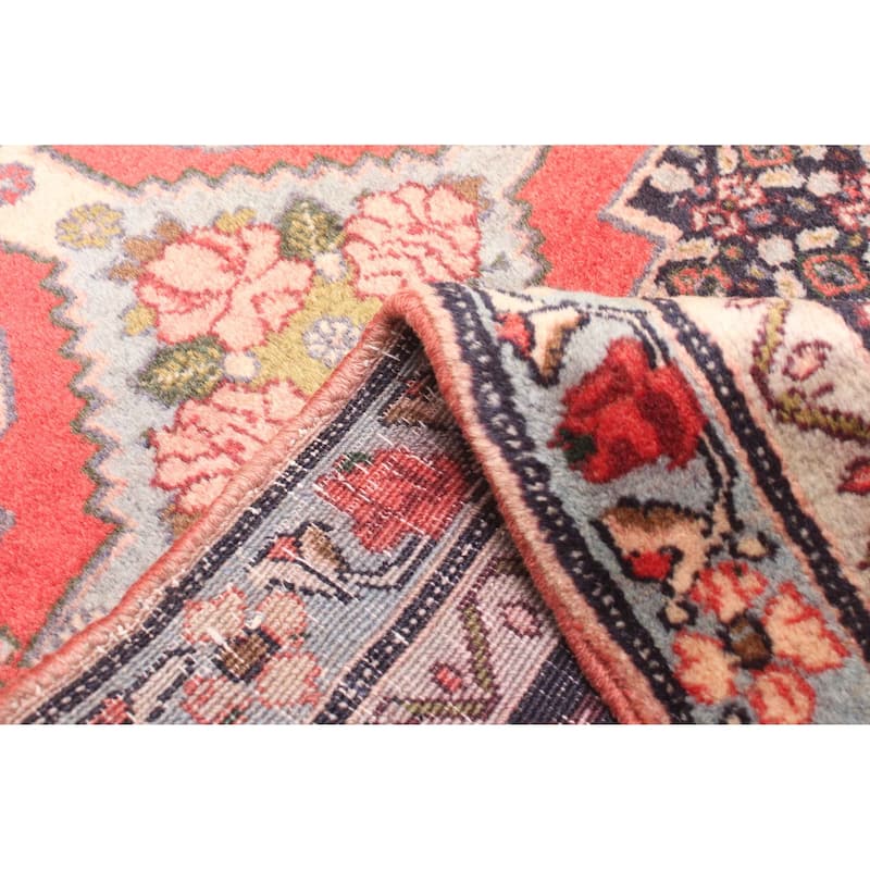 ECARPETGALLERY Hand-knotted Kayseri Red Wool Rug - 2'8 x 10'4