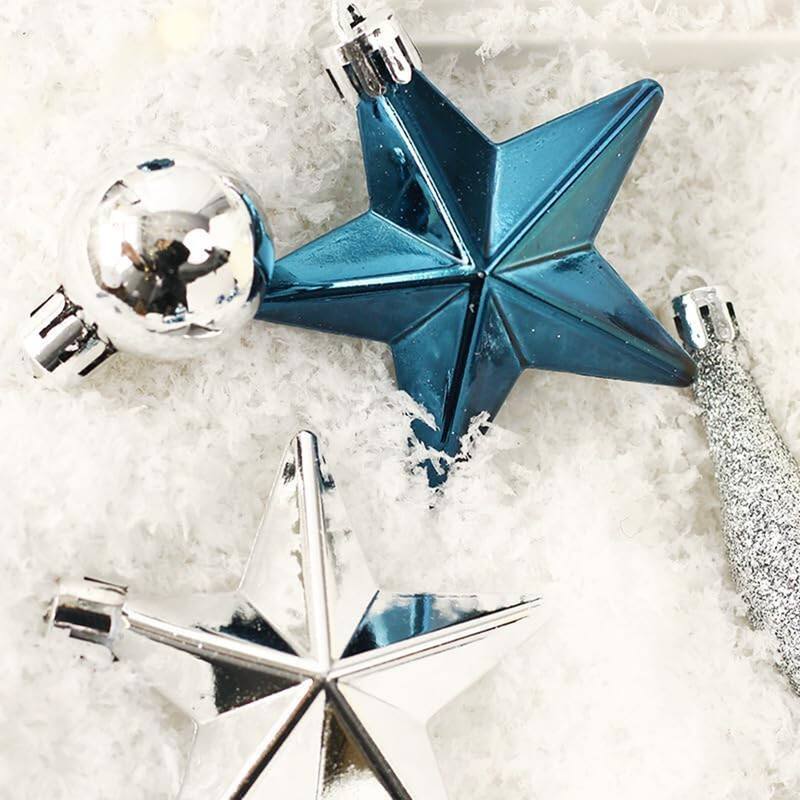 70 Pcs Shatterproof Christmas Balls Ornamentswith Hanging Loops - N/A