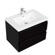 preview thumbnail 152 of 169, CASAINC Floating Bathroom Vanity with Resin Top Basin and Soft Closing Drawers