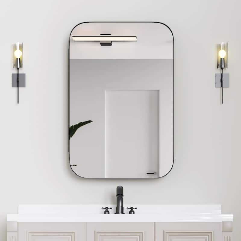 Dovelina Wall Medicine Cabinet Mirror Cabinet Multifunctional Wall-Mounted Mirrored Cabinet with Magnetic Doors
