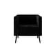 preview thumbnail 23 of 24, CraftPorch Corduroy Modern and Glamorous Velvet Upholstered Arm Chair Black