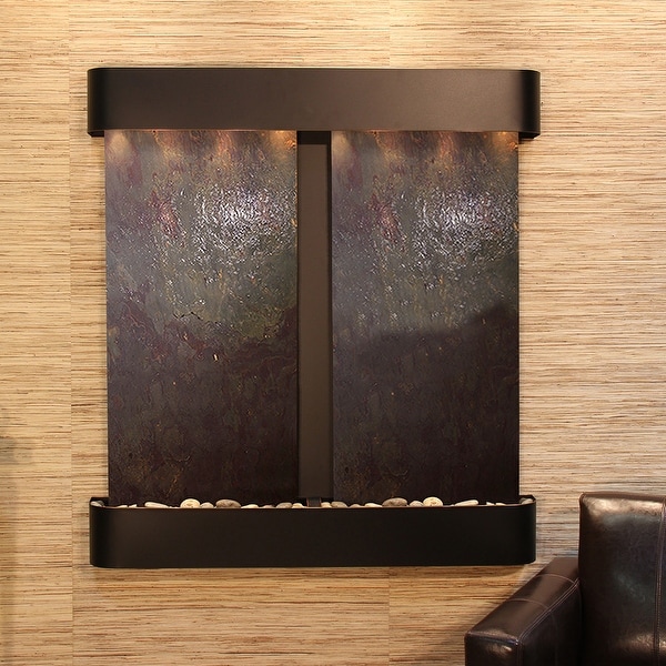 Aspen Falls Fountain - Blackened Copper - Rounded Edges - Choose Options