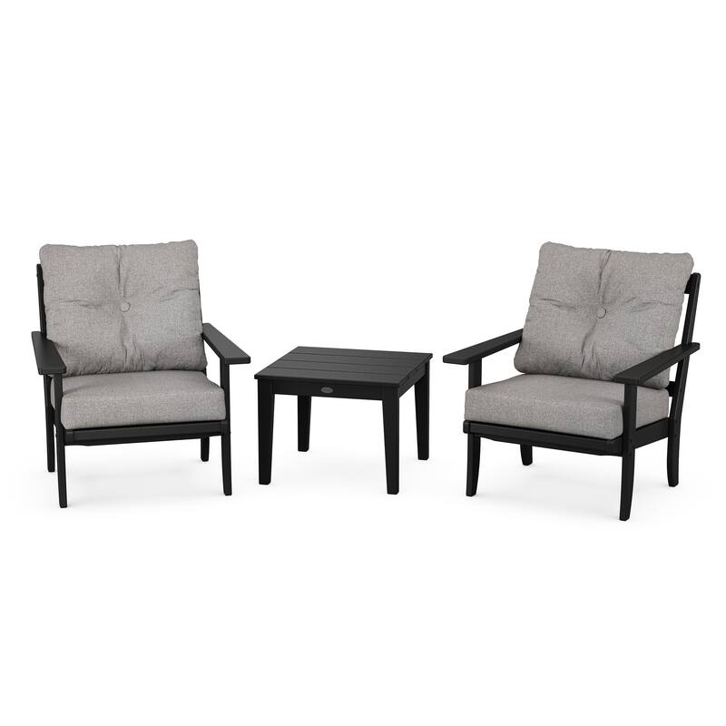 POLYWOOD Canyon 3-Piece Deep Seating Set