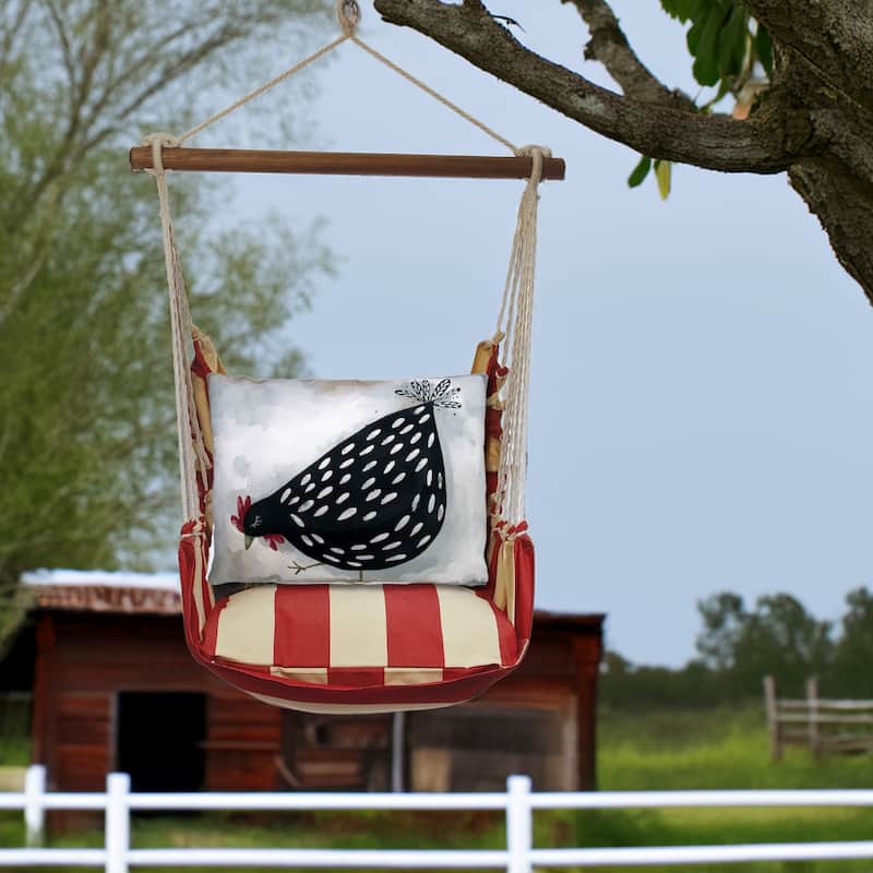 Magnolia Casual Swing Set 4 piece - Americana Stripe w/ Good Chick