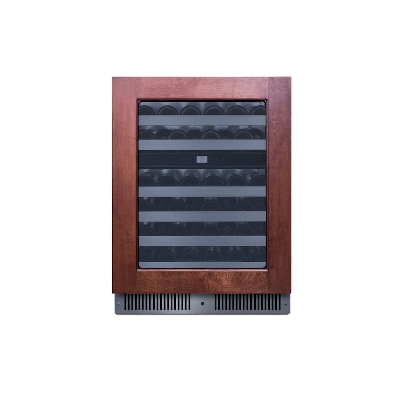 Summit CL244WC2PNR 24" Wide 48 Bottle Capacity Panel Ready Built-In - Panel Ready