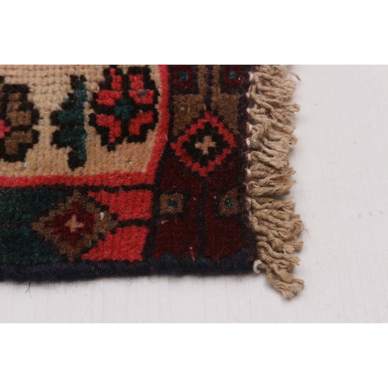 ECARPETGALLERY Hand-knotted Andelz Red Wool Rug - 3'6 x 6'5