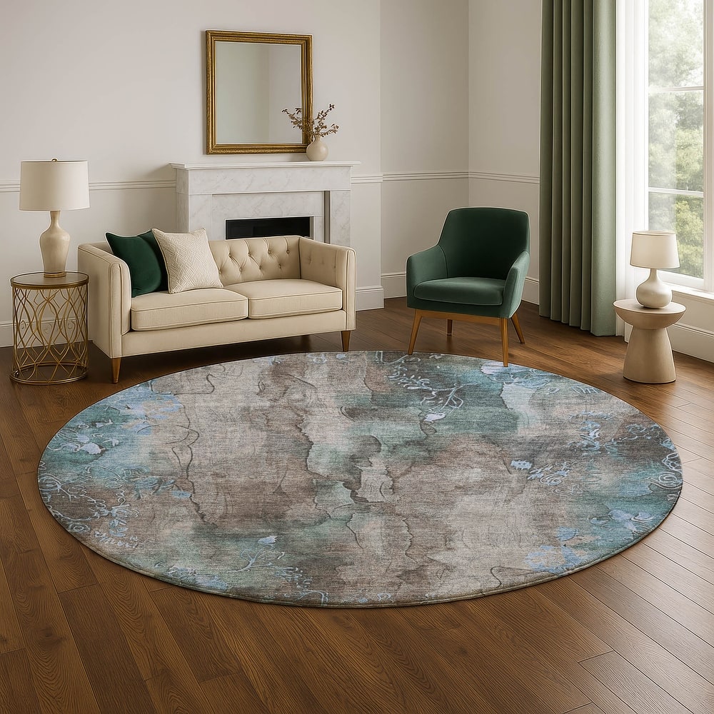 Premium Washable Super Soft Abstract Chic Mayfield Rug