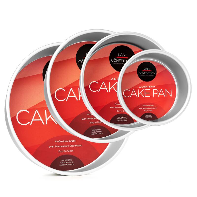 Round Aluminum Cake Pan Sets