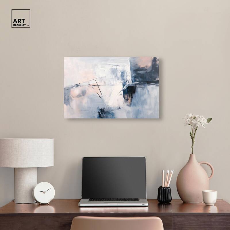 Blue Rapture I Canvas by Art Remedy, Gallery Wrapped
