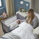 preview thumbnail 3 of 3, Shnuggle Air Lite Crib with 1 waterproof sheet + 2 white sheets