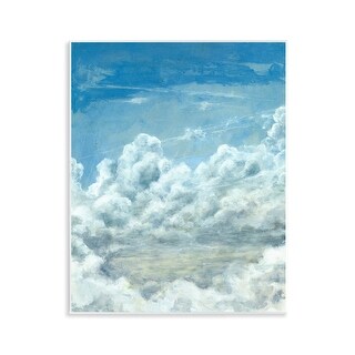 Stupell Structured Traditional Clouds Wall Plaque Art Design By Grace ...