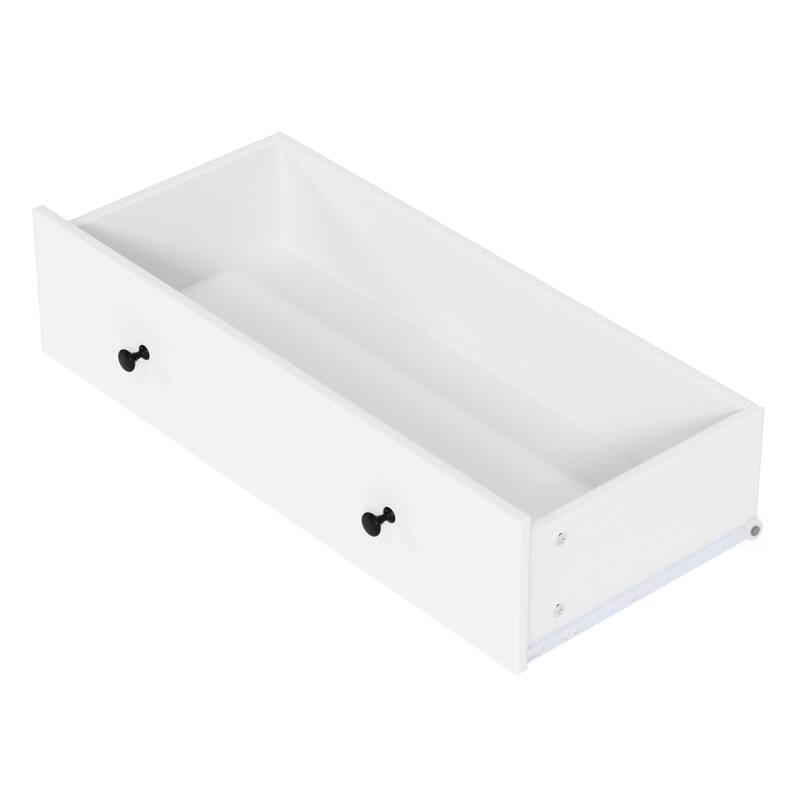 Kitchen Pantry Large Capacity Buffet Cabinet with 3 Drawers, White