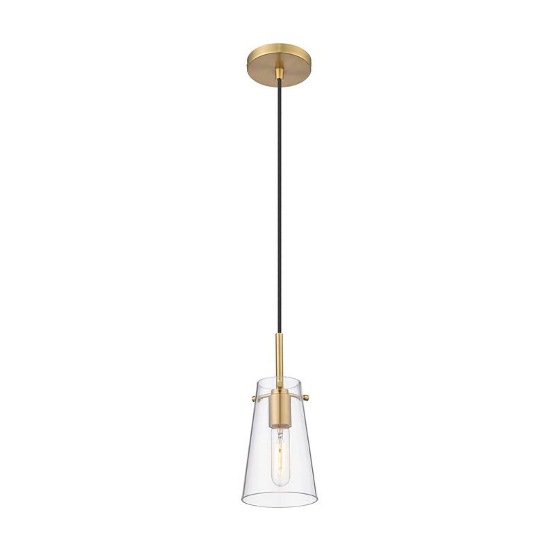 Z-Lite 7508MP Kira 5" Wide Mini Pendant with Shade