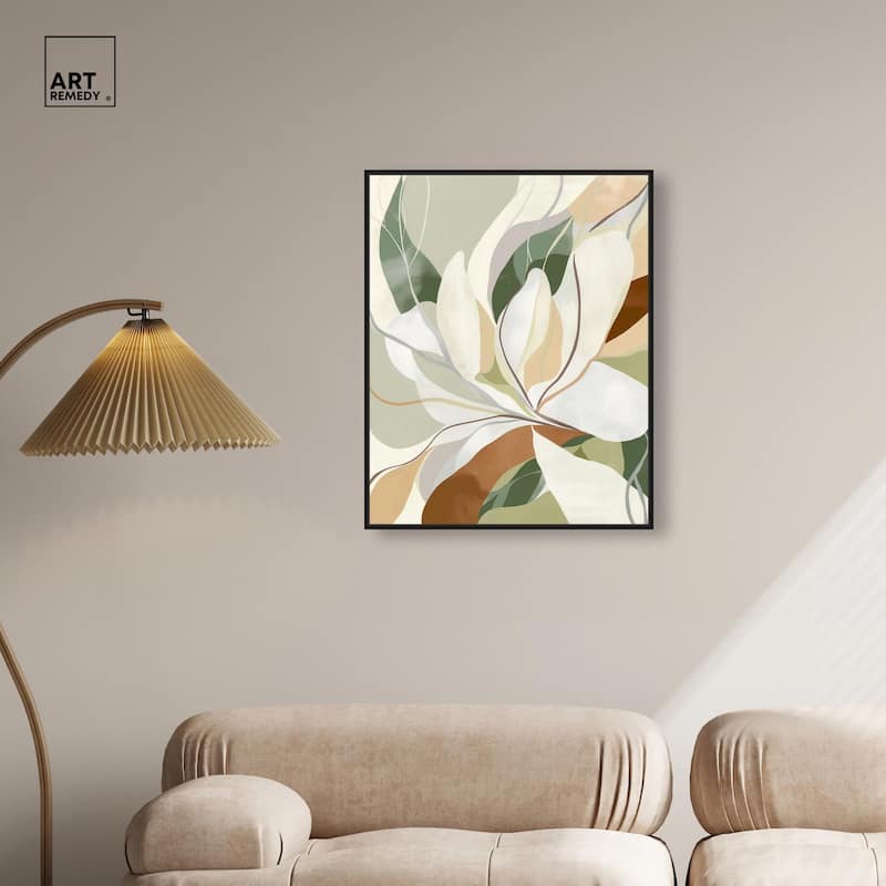 Leaf Prints I Canvas by Art Remedy