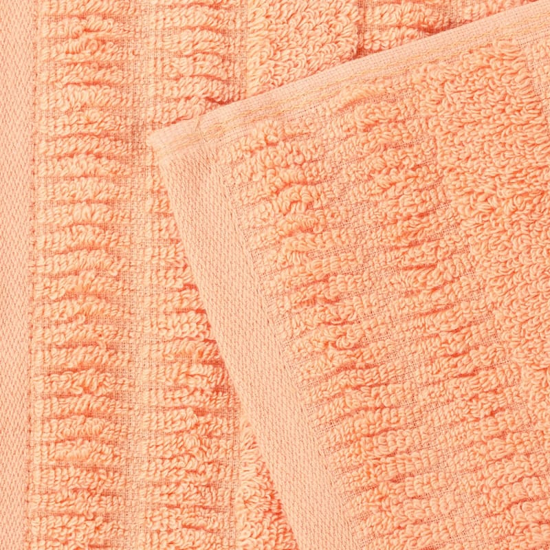 Superior Mika Smart Twist Viscose Cotton Blend Face Towels Washcloths, Set of 12