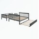 preview thumbnail 44 of 46, Stairway Twin-Over-Full Bunk Bed with Twin size Trundle