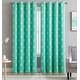 preview thumbnail 37 of 46, HLC.me Arrow Thermal Room Darkening Blackout Energy Efficient Window Curtain Grommet Panels - Set of 2