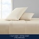 preview thumbnail 29 of 145, Nautica Cotton Percale Deep Pocket Bed Sheet Sets