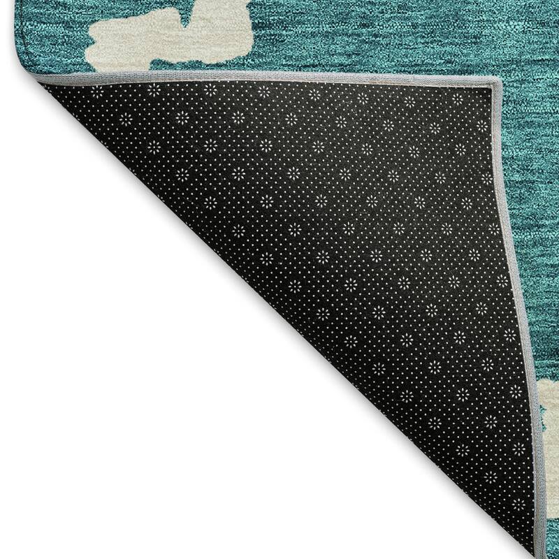 Premium Washable Super Soft Geo Trellis Mayfield Rug