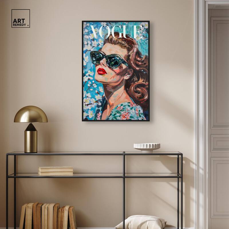 Autumn Blossom Icon Canvas by Art Remedy