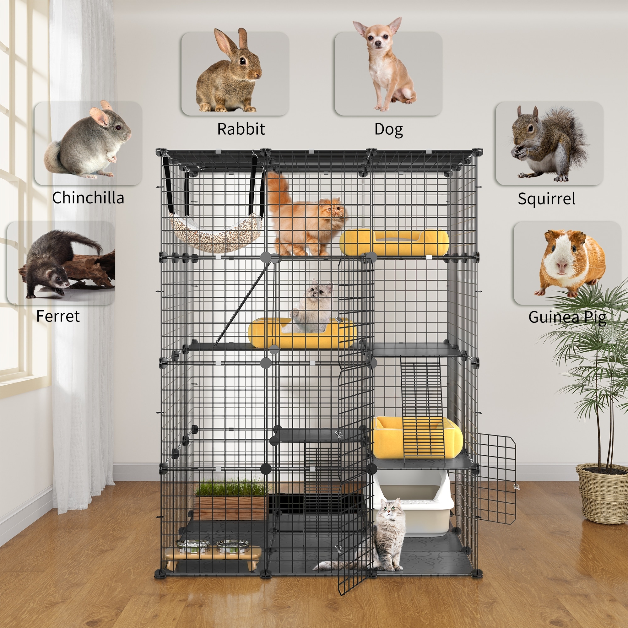 Diy cage cat shop