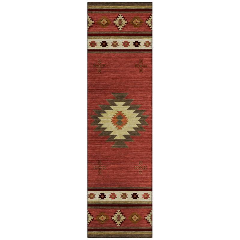 Indoor/ Outdoor Sonora Global Traditional Washable Rug