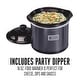 preview thumbnail 5 of 8, Weston 2-in-1 Indoor Smoker & 6 Quart Slow Cooker with Party Dipper