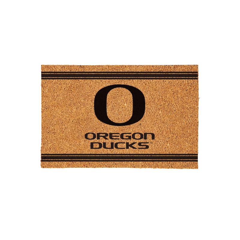 University of Oregon Monochrome Indoor/Outdoor Coir Door Mat