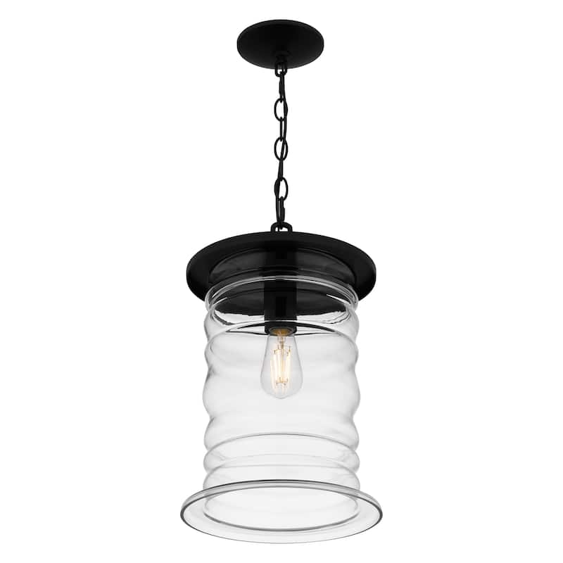 Noland 1-Light Matte Black Mini Pendant Light