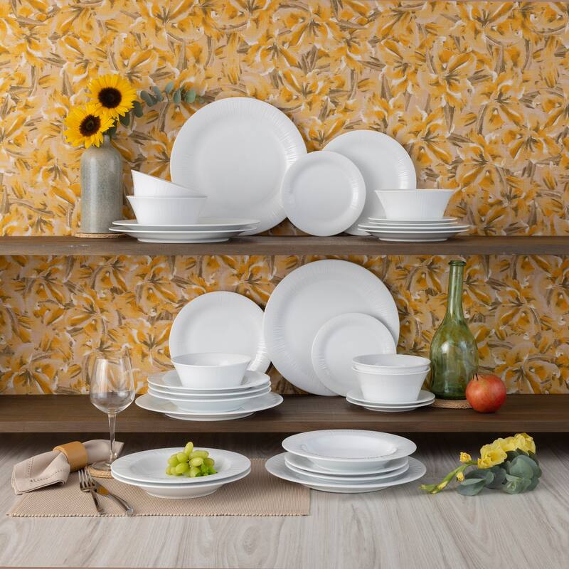 Conifere 30-Piece Dinnerware Set, Service for 6