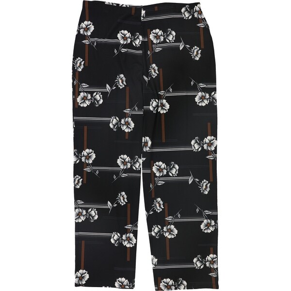 Alfani Womens Printed Casual Wide Leg Pants. Opens flyout.