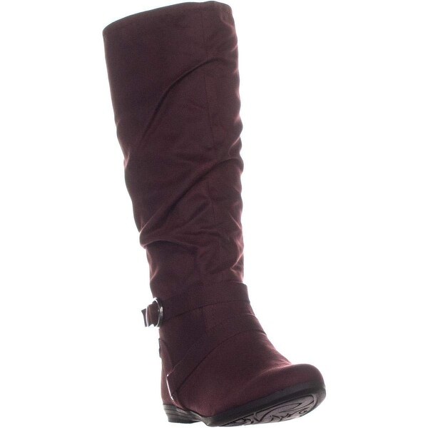 Boots Burgundy Size 